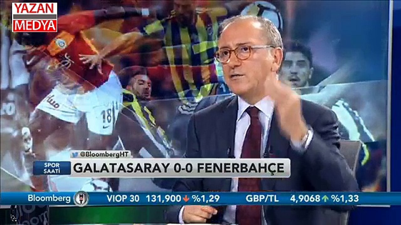 Fatih Altaylı: "Bu mu Türkiye'nin derbisi"