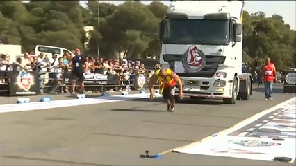 هذا الصباح-مسابقة لجرّ الشاحنات بالأردن