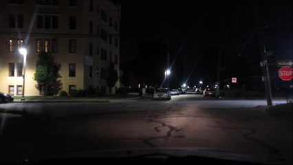 DUDE JERKS OFF WHILE STANDING IN STREET...WHAT THE HELL !