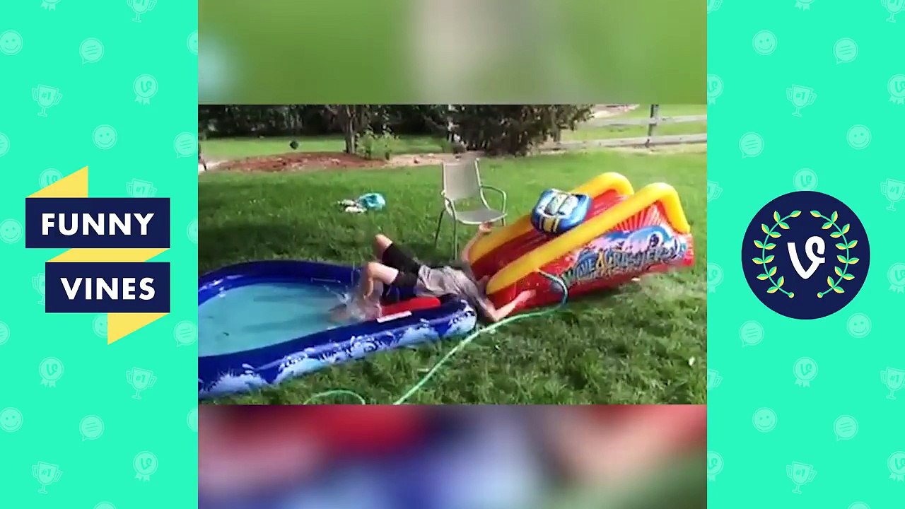 Top WATER SLIDE Fails Compilation _ Funny Vines
