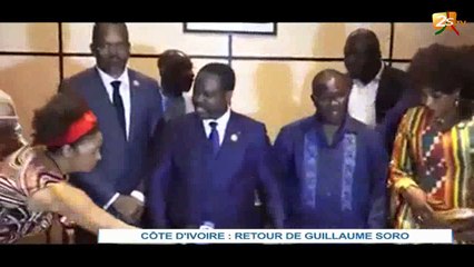 CÔTE D'IVOIRE : RETOUR DE GUILLAUME SORO
