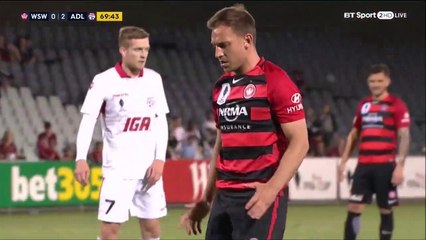 1-2 Brendon Santalab Pealt Goal Australia  FFA Cup  Semifinal - 24.10.2017 WS Wanderers 1-2...