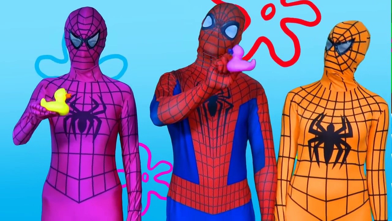 Spiderman Dinosaurs + other Animals Finger Family - Superheroes Nursery Rhymes Animals Finger Family