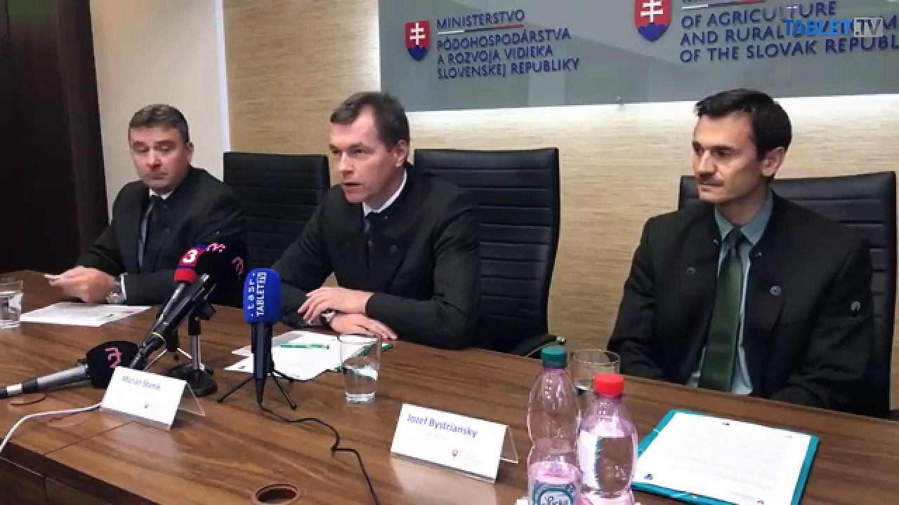 ZÁZNAM: TK Ministerstva pôdohospodárstva a rozvoja vidieka SR