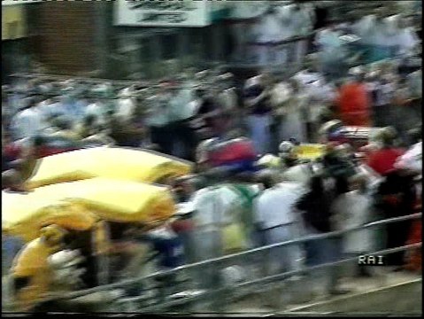 Gran Premio di Gran Bretagna 1987: Pit stop di Mansell e ritiro di Caffi