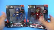 Captain America: Civil War - METALS DIECAST (Captain America & Iron Man) - 4K