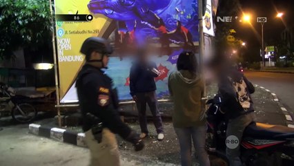 Tim Prabu Cegat Motor Tanpa Plat dan Pengendara Setelah Minum Arak