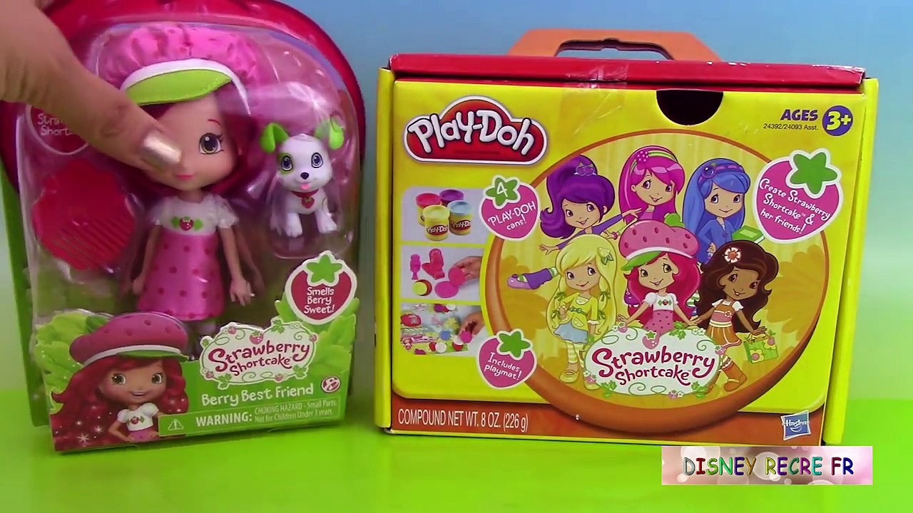Pâte à modeler Charlotte aux fraises Play Doh Strawberry Shortcake Frutillita