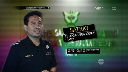 Sopir Hampir Kabur Saat Penggagalan Penyelundupan Rokok Tanpa Bea