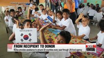 S. Korea becomes one of major donors; hopes to provide rice to developing countries