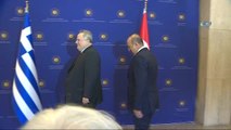 Dışişleri Bakanı Çavuşoğlu, Yunanistan Dışişleri Bakanı Nikos Kotzias ile Görüştü