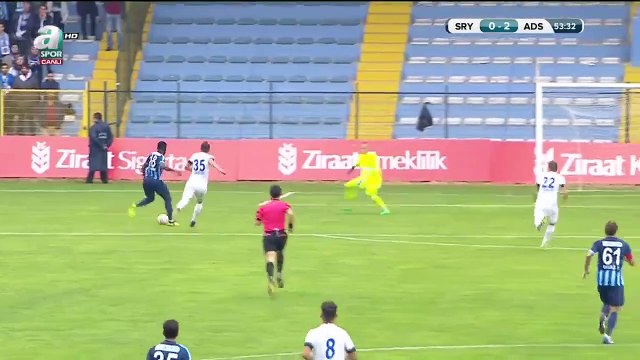0-2 Yannick Loemba Goal Turkiye Kupasi Round 4 - 24.10.2017 Sariyer SK 0-2 Adana Demirspor