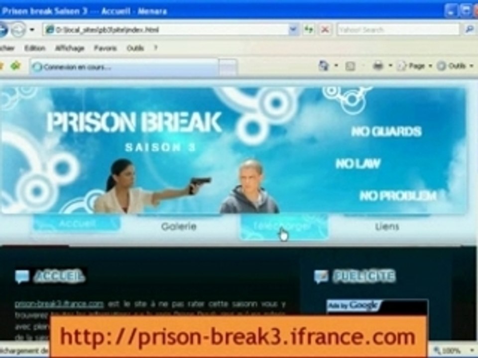 épisode 8 Prison break 3, voir et télécharger !!!