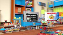 TRAINS FOR CHILDREN VIDEO: Train Station Railroad Train Set New York - Alaska, Toys Review