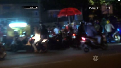 Mabuk Tengah Malam Membuat Pria Ini Jatuh Dari motor - 86