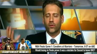 ESPN FIRST TAKE Would losing in finals prove it was a mistake for Durant to leave OKC
