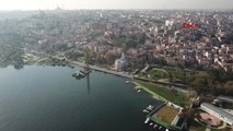 Eminönü-Alibeyköy Tramvay Hattı Projesi; Haliç Kıyıları Kazıklar Üzerinde Genişliyor -1