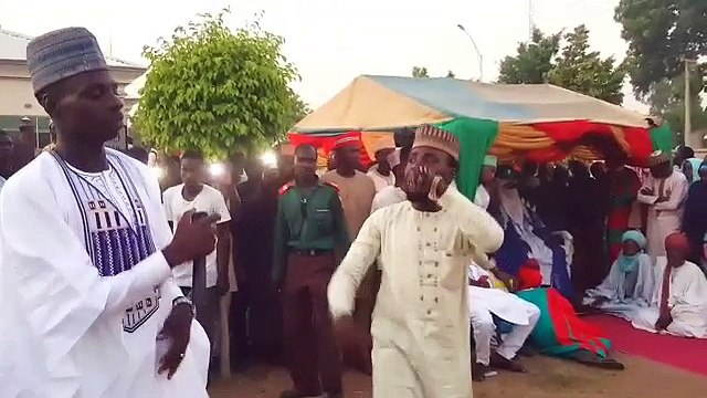 Bello vocal and ado gwanja performing dodorido remix at northwest university kano nigeria. - bello vocal