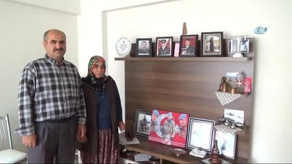 Şehidin Annesi, Cumhurbaşkanı Erdoğan'a Gördüğü Rüyayı Anlattı