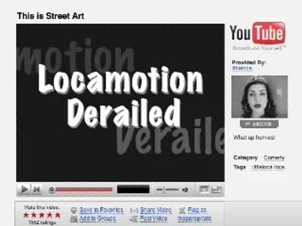 Stevie Ryan as Little Loca in LocaMotion Derailed