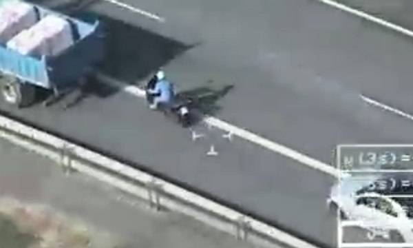 VÍDEO: en moto nunca conduzcas así, pones tu vida en peligro