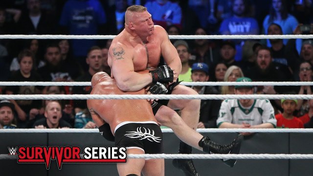 Bill Goldberg vs Brock Lesnar - WWE Survivor Series 2016 Full Match