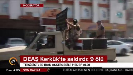 DEAŞ Kerkük'te saldırdı: 9 ölü