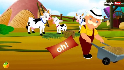 Grandfather On Farm| Finger|Rocketmilk| Kid Thinking