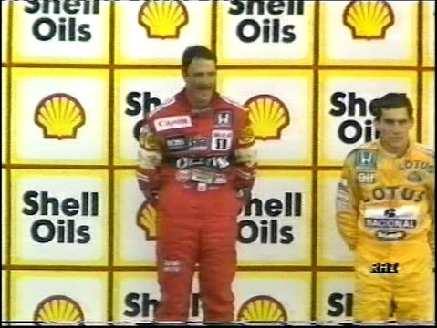 Gran Premio di Gran Bretagna 1987: Podio