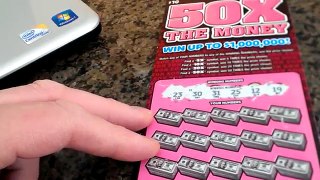 50x The Money Hoosier Lottery Big Scratch Off Winner!