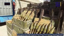 VIDEO: Syrian Army captures enough ISIS weapons to outfit entire division
