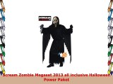 SCREAM ZOMBIE SET Halloween Komplett Set Scream Ghostface Maske Zombie mit Kapuze