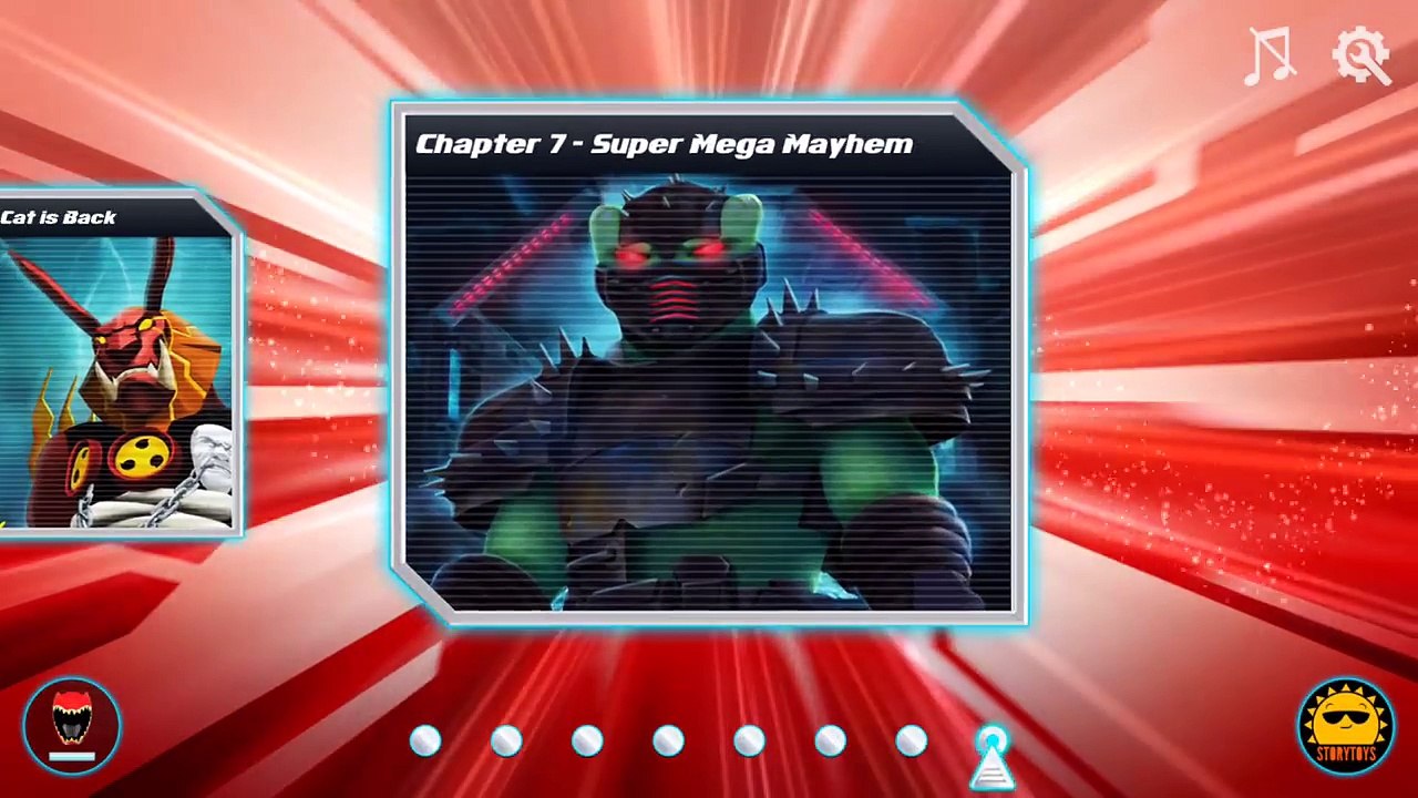 Power Rangers Dino Charge Rumble Game Stage 7 (Battles Edited)