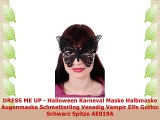 DRESS ME UP  Halloween Karneval Maske Halbmaske Augenmaske Schmetterling Venedig Vampir