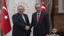 Cumhurbaşkanı Erdoğan, Yunanistan Dışişleri Bakanını Kabul Etti