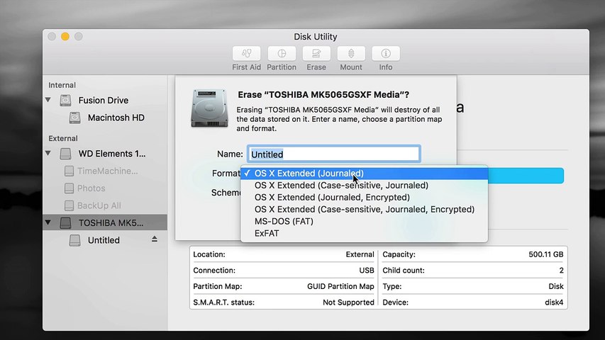 Wd elements driver mac os x