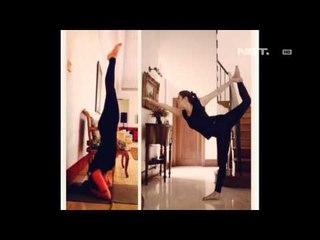 Entertainment News - Olla Ramlan piawai ber Acro Yoga