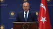 Dışişleri Bakanı Mevlüt Çavuşoğlu ve Yunanistan Dışişleri Bakanı Nikos Kocias Ortak Basın...