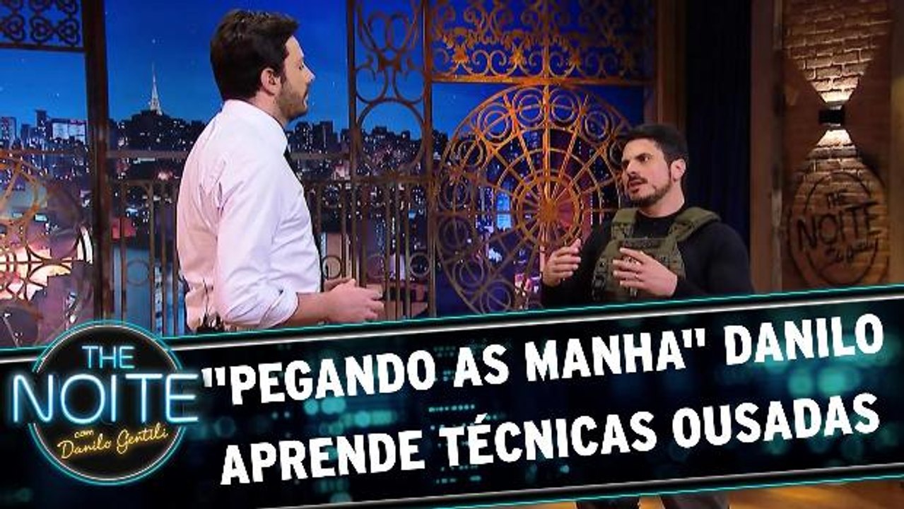 "Pegando as Manha" Danilo aprende técnicas ousadas