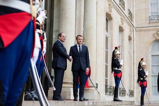 Déclaration conjointe du président de la République, M. Emmanuel Macron, et de M. Abdel-Fattah al-Sissi, Président de la République arabe d'Egypte