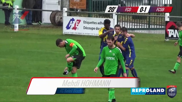 R1 Alsace : FC Obermodern - FC Soleil Bischheim (1-3)