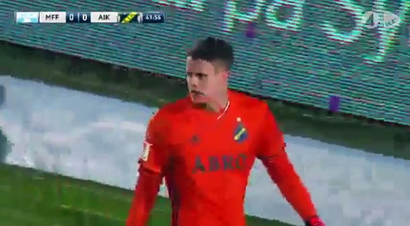 Malmoe 0:0 AIK (Swedish Allsvenskan. 23 October 2017)