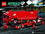 Lego Speed Champions F14 T & Scuderia Ferrari Truck instructions 75913