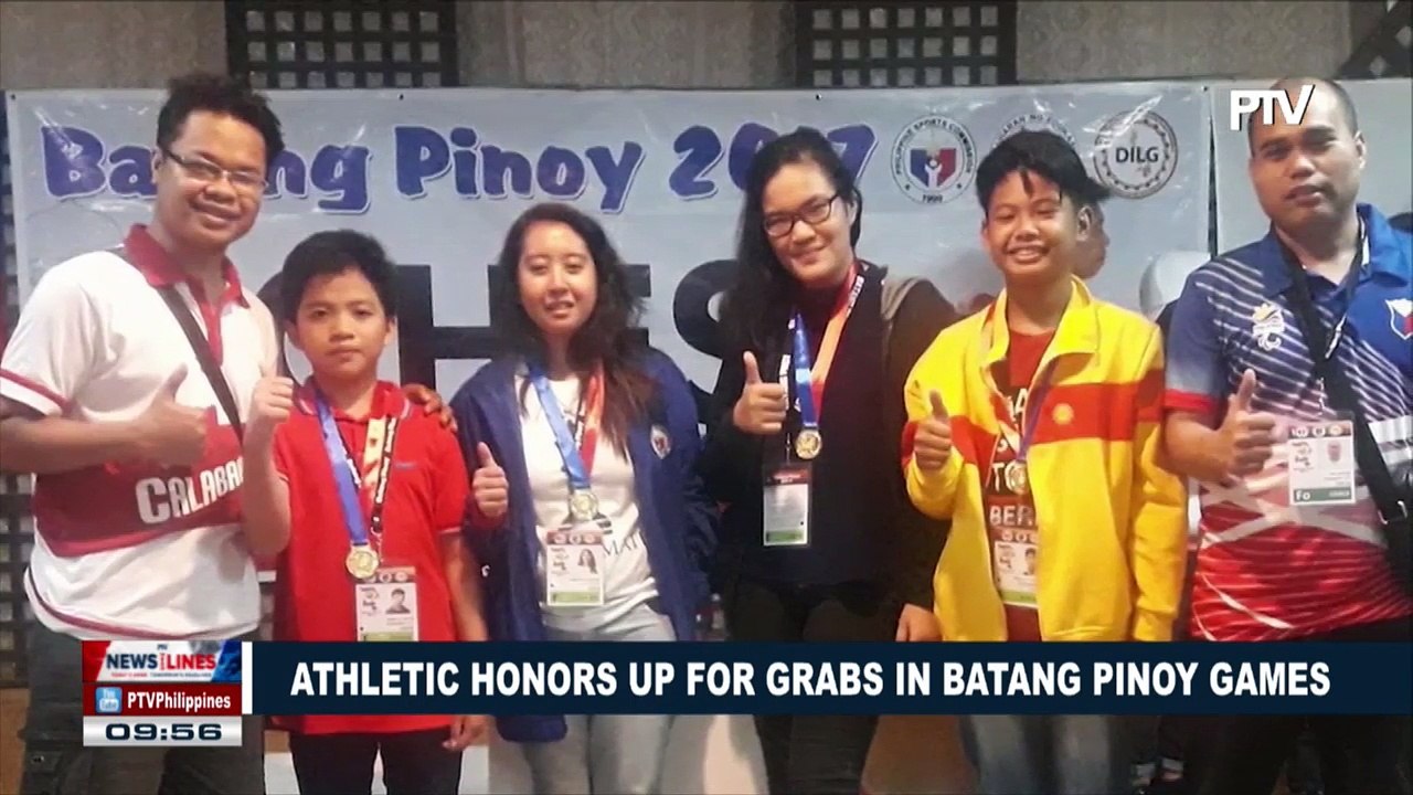 SPORTS NEWS | Athletic honors up for grabs in Batang Pinoy games