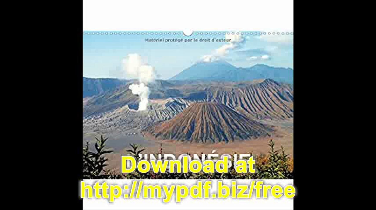 L'Indonesie 2018 Images Fortes De Bali, De Java Et De Sumatra (Calvendo Places) (French Edition)