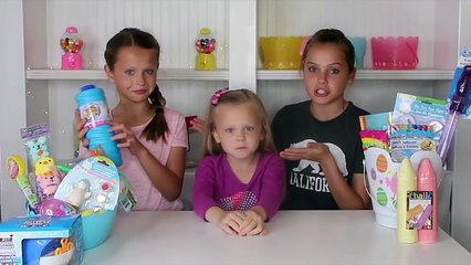 10 Dollar Easter Basket Challenge | Marissa and Brookie