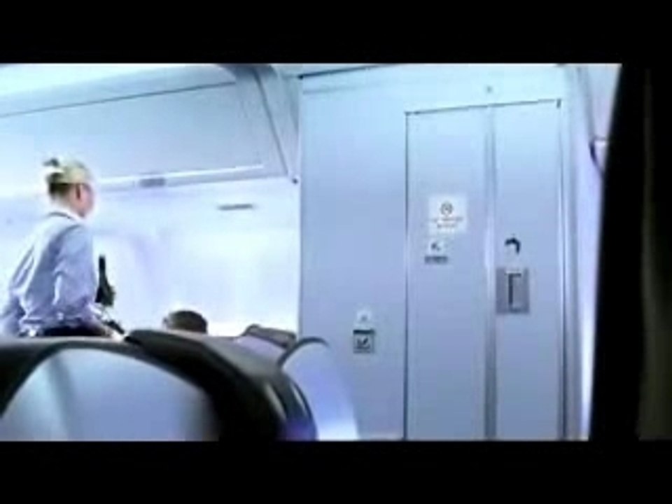 deux blondes dans un avions