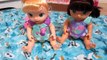 BABY ALIVE Twinkle n Tinkles morning routine and Finding Dory coloring + My Little Pony Fashems