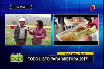 Mistura 2017: todo va quedando listo para X edición de la feria gastronómica