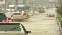 Siberi, reshjet e shiut paralizojnë qytetin - Top Channel Albania - News - Lajme